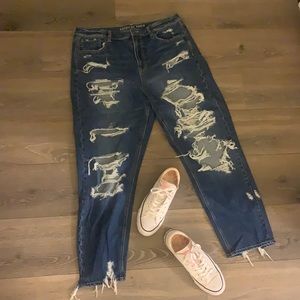 American Eagle mom jean size 16